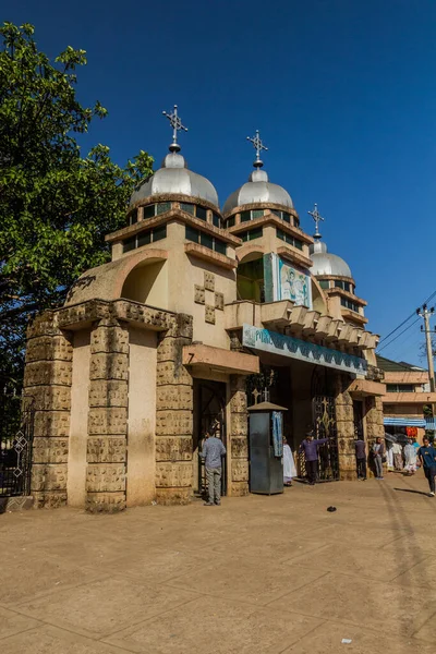 Bahir Dar Ethiopia March 2019 Gate George Church Bahir Dar — Photo