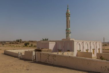 Sudan, Abri 'de küçük bir cami.