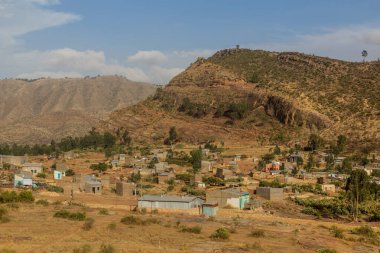 Wukro şehrinin manzarası, Etiyopya