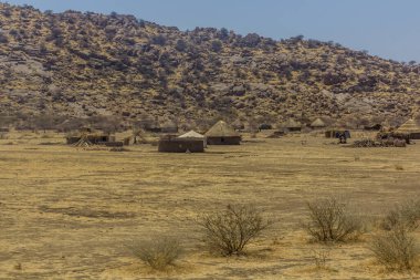 Al Qadarif eyaletindeki küçük geleneksel köy, Sudan