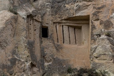 Türkiye 'nin Kapadokya kentindeki mağara güvercinleri