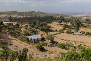 Axum, Etiyopya yakınlarındaki kırsal alan