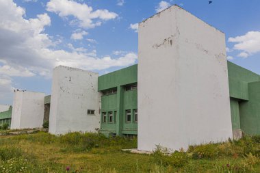 Türkiye 'nin Kars kentindeki otobüs durağı (Otogar)