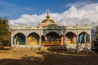 Etiyopya 'da Axum yakınlarında küçük bir kilise