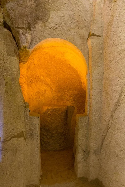 Cave Church Detail Goreme Open Air Museum Cappadocia Turkey — Foto de Stock