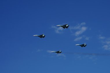 avcı uçağı su-27 uçuş
