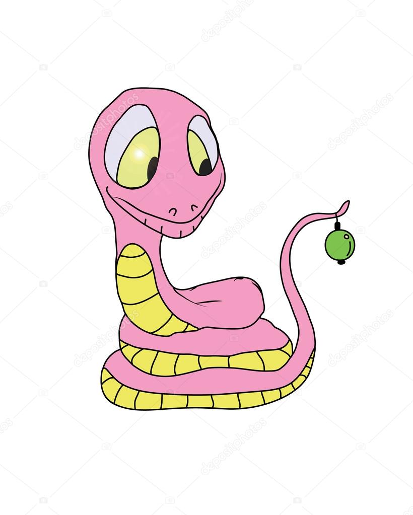 Pink Snake — Stock Photo © DEmiurg #19260553