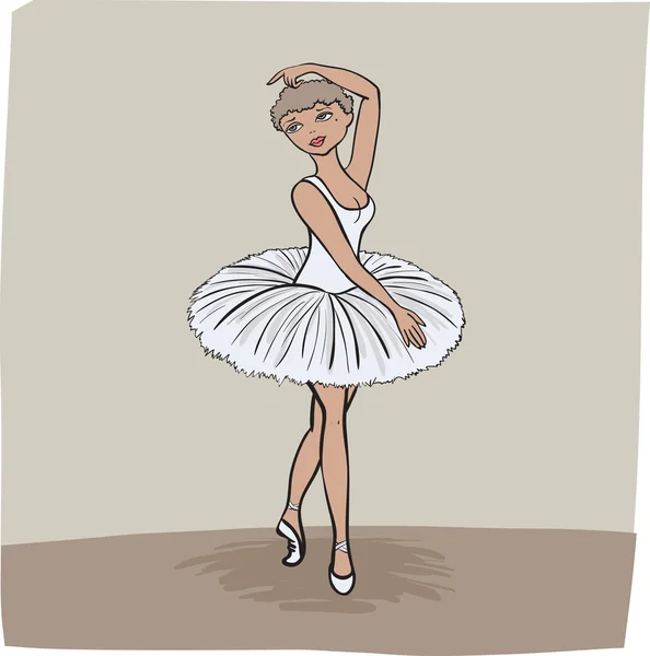 Dançarina de ballet —  Vetores de Stock