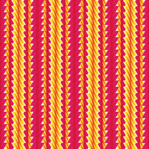 Seamless modern pattern triangles and stripes — Stock Vector