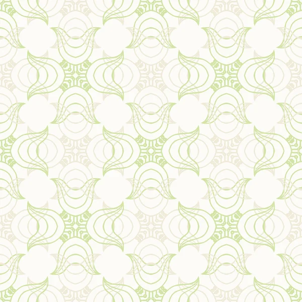 White luxurious pattern — Stock Vector