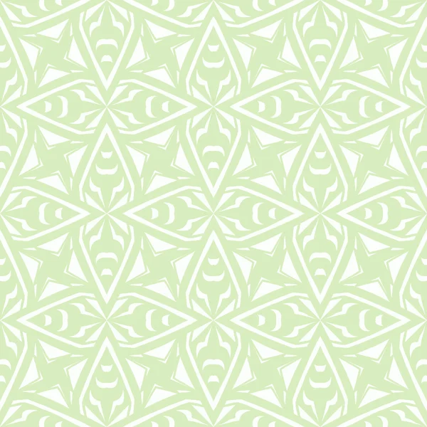 Geometric art deco vintage pattern in white — Stockový vektor