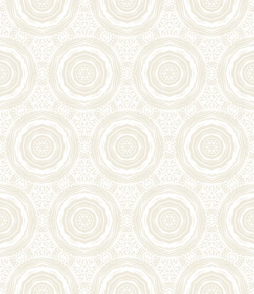 Elegante patrón circular en blanco — Vector de stock