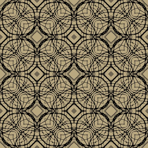 Patroon met decoratieve vormen in art decostijl — Stockvector
