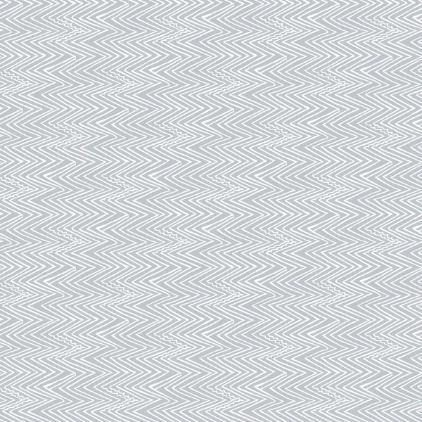 シルバー グレーのジグザグの線でエレガントなパターン — ストックベクタ