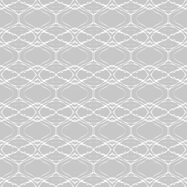 Muster mit grau-silbernen geometrischen Formen — Stockvektor