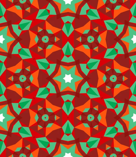 Multicolor geometric pattern in bright color. — Stock Vector