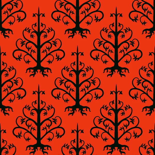Suzani, motif ethnique vectoriel avec motifs kazakhs — Image vectorielle