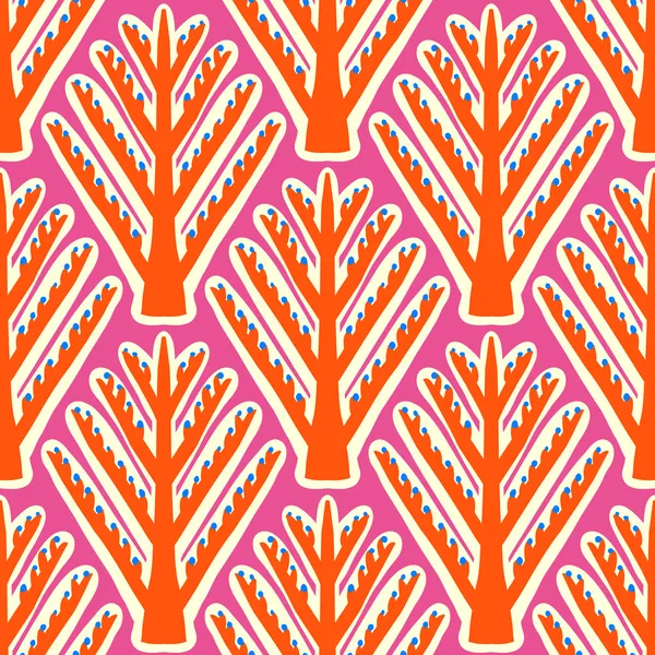 Ikat, patrón étnico vectorial con motivos kazajos — Vector de stock