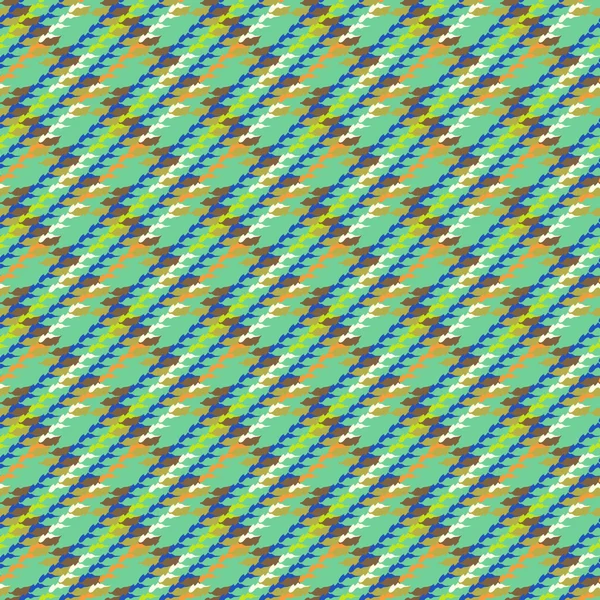 Multicolor Nowoczesna wersja houndstooth wektor — Wektor stockowy