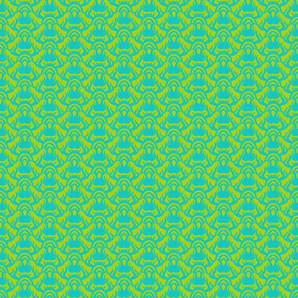 Modèle sans couture vectoriel en vert tropical — Image vectorielle