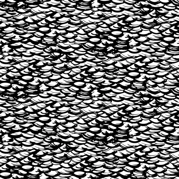 Kleines ditsy Muster mit kurzen, von Hand gezeichneten Strichen — Stockvektor