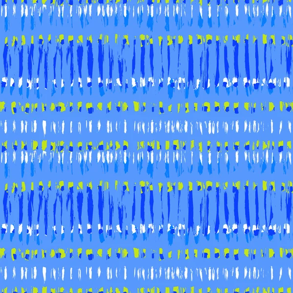 Etnische hand geschilderde vector naadloze patroon — Stockvector