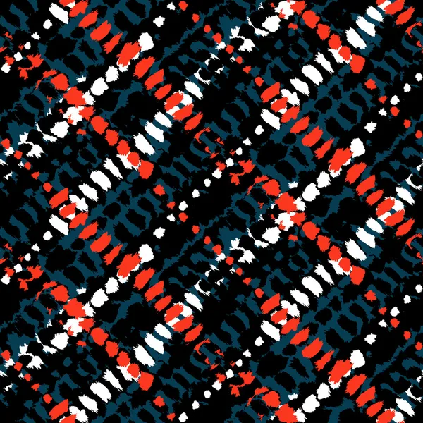 Vector seamless grunge plaid pattern — Stock Illustration Vector seamless grunge plaid pattern Royalty Free Stock Illustrations