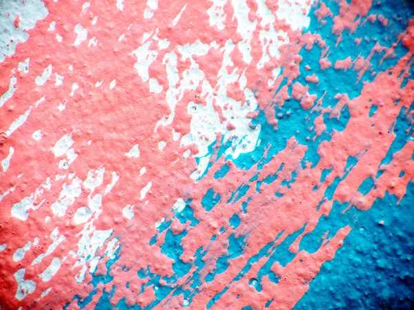 Πολύχρωμο χρώμα στον τοίχο — Φωτογραφία Αρχείου
