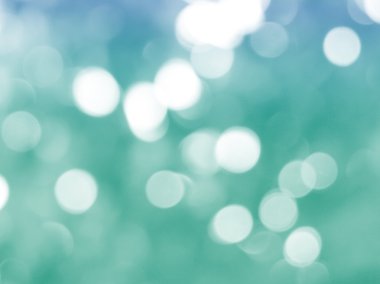 bokeh ışıklı Noel arka planı yeşil
