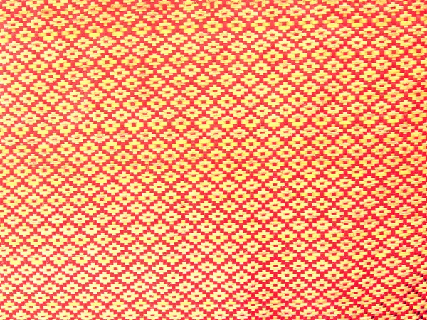 Ткань из красного полиэстера — стоковое фото