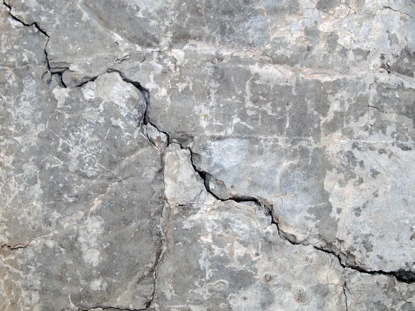 Трещина в текстуре бетона Стоковое Изображение