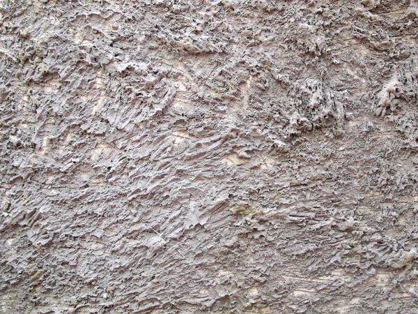 Las paredes de yeso no son lisas y ásperas acabado superficial — Foto de Stock