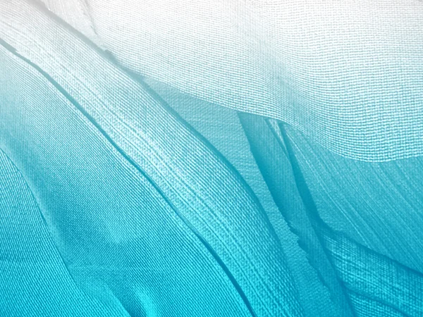 优雅蓝色背景抽象布 — 图库照片