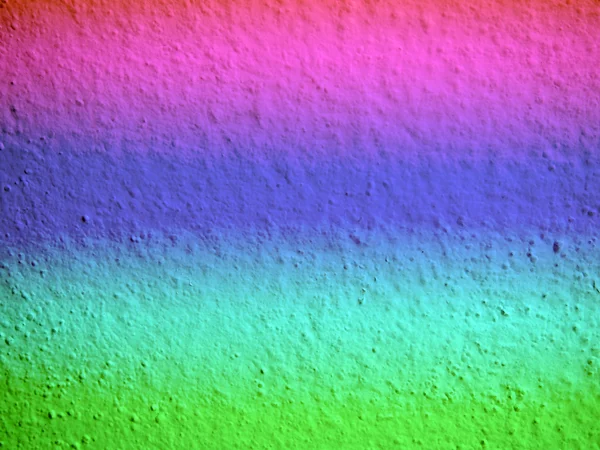 Betonová stěna pozadí Rainbow — Stock fotografie