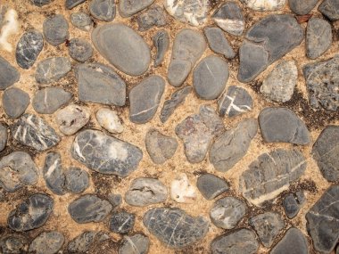 çeşitli çakıl taşları doku