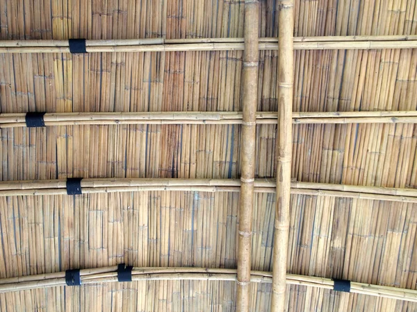 Bambu çatısı. — Stok fotoğraf