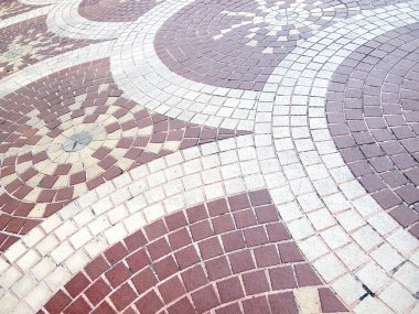 döşeme arka planı gri Arnavut kaldırımı taşları