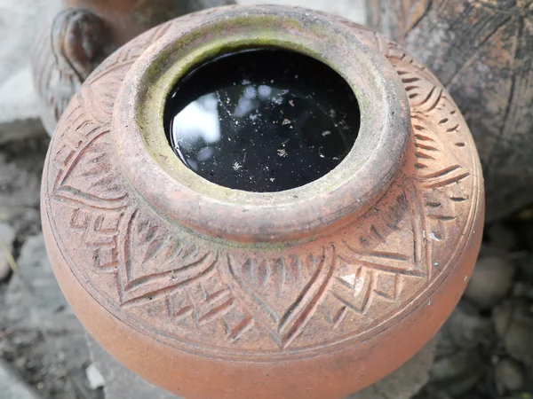 Thailand klei pot — Stockfoto