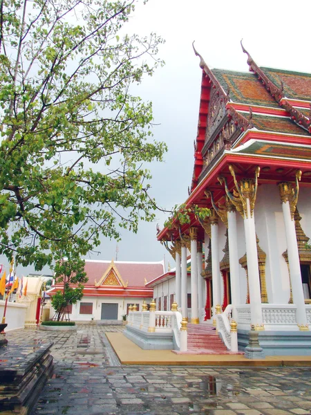 Krásné starobylé thajské chrám v bangkok Thajsko — Stock fotografie