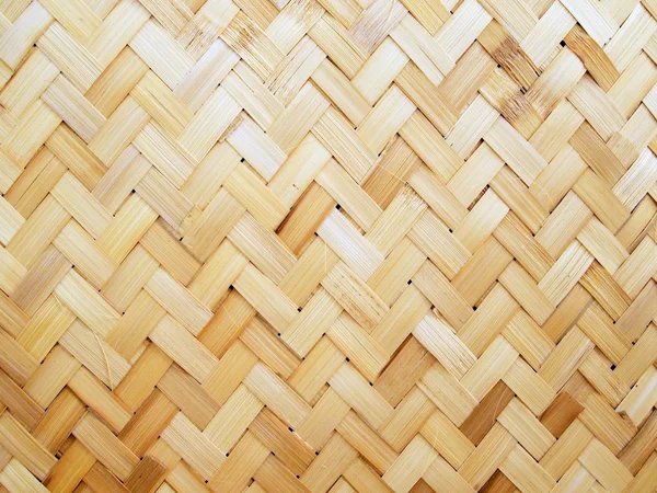 Padrão e design de artesanato de bambu estilo tailandês — Fotografia de Stock