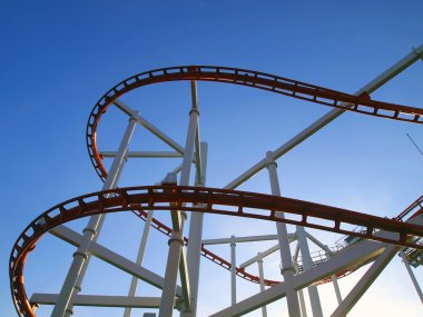 Demiryolu gökyüzü (Tayland bangkok ili parkta) 