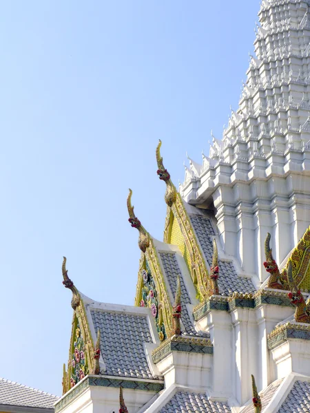 Beautiful gable of the famous temple — Stock Photo, Image