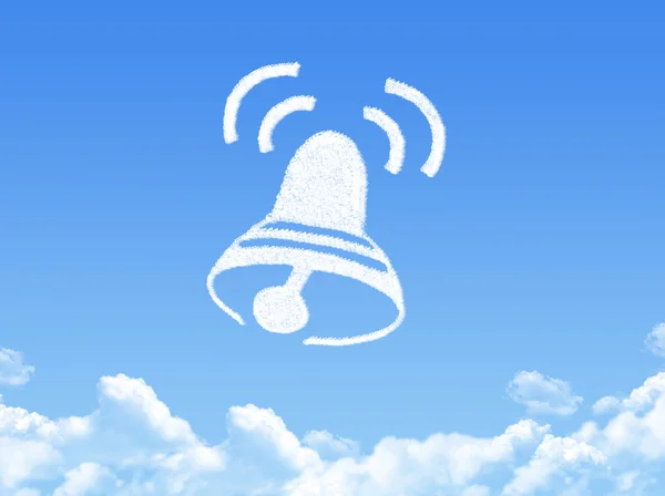 Bell moln form — Stockfoto
