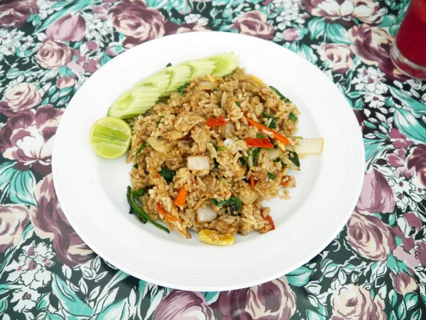 Fried rice thai style — Stock Photo, Image