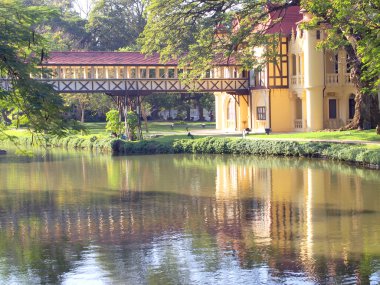 güzel sanamchan Sarayı'nda nakhon pathom il Binası