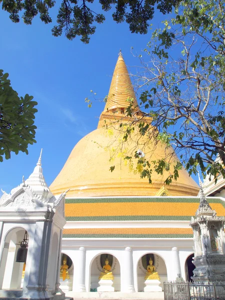 Chedi pathom Phra nakhon pathom Tajlandii. — Zdjęcie stockowe