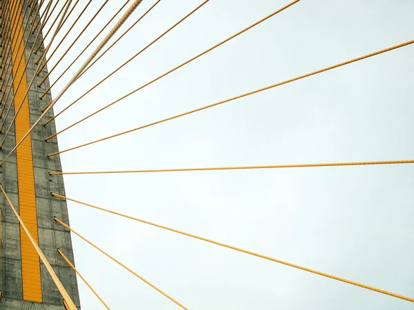 El puente Rama 8 durante el día en Bangkok, Tailandia — Foto de Stock