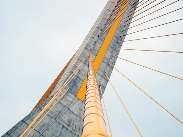 El puente Rama 8 durante el día en Bangkok, Tailandia — Foto de Stock