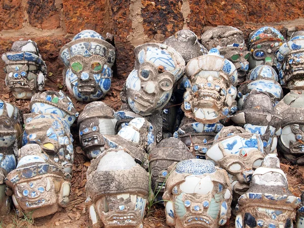 Kırık Buda heykeli antik kenti, Tayland bir parçası — Stok fotoğraf