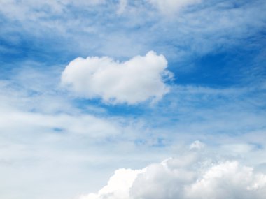 Mavi Gökyüzü Bulutları